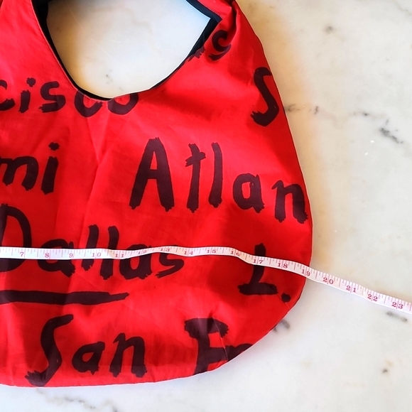 Nylon 80's Graffiti Shoulder Bag - Picture 4 of 6